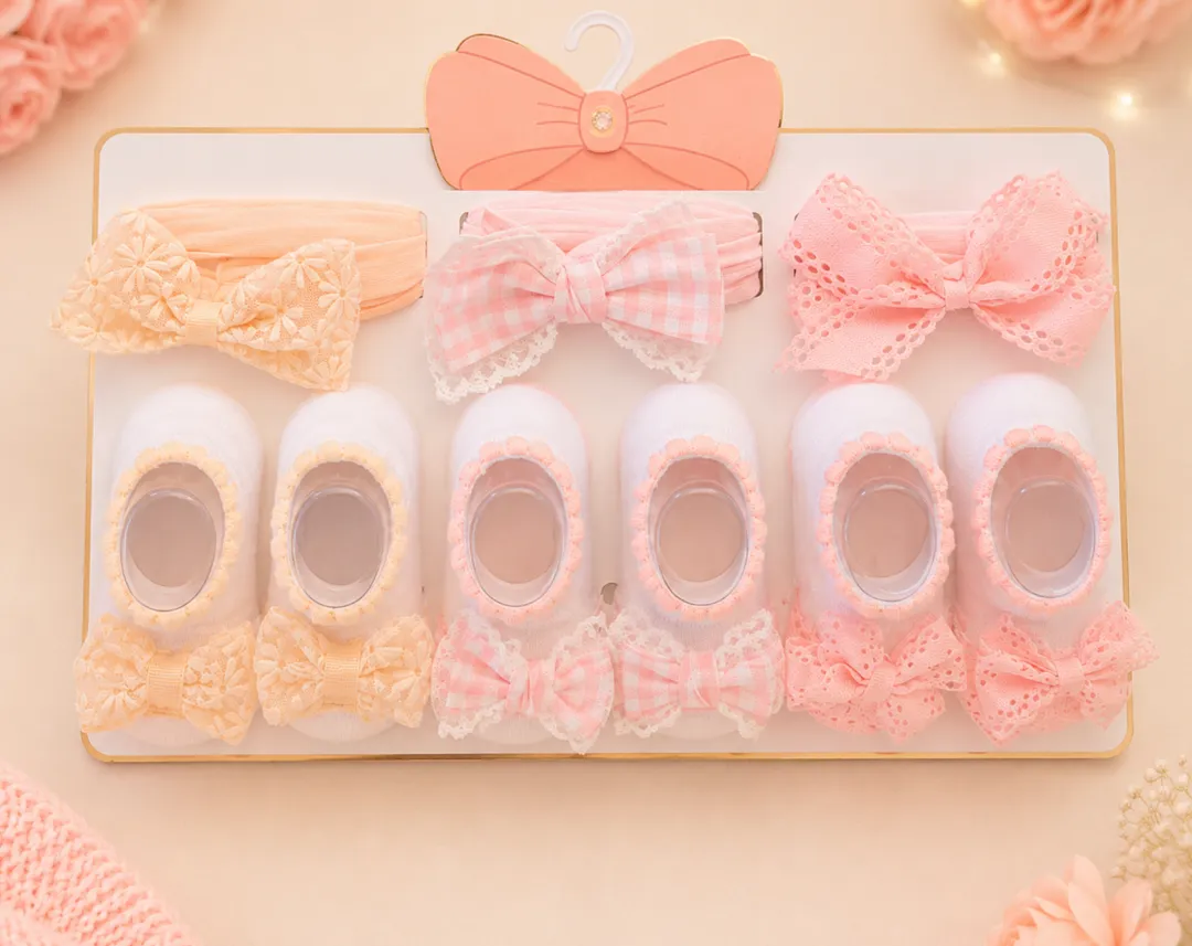 Set Balacas Y Medias Rosa