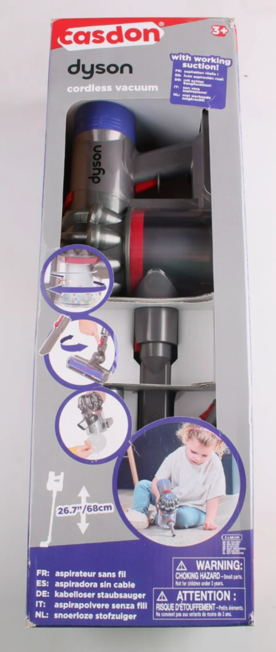 Aspiradora Inalámbrica Casdon Dyson | Interactiva