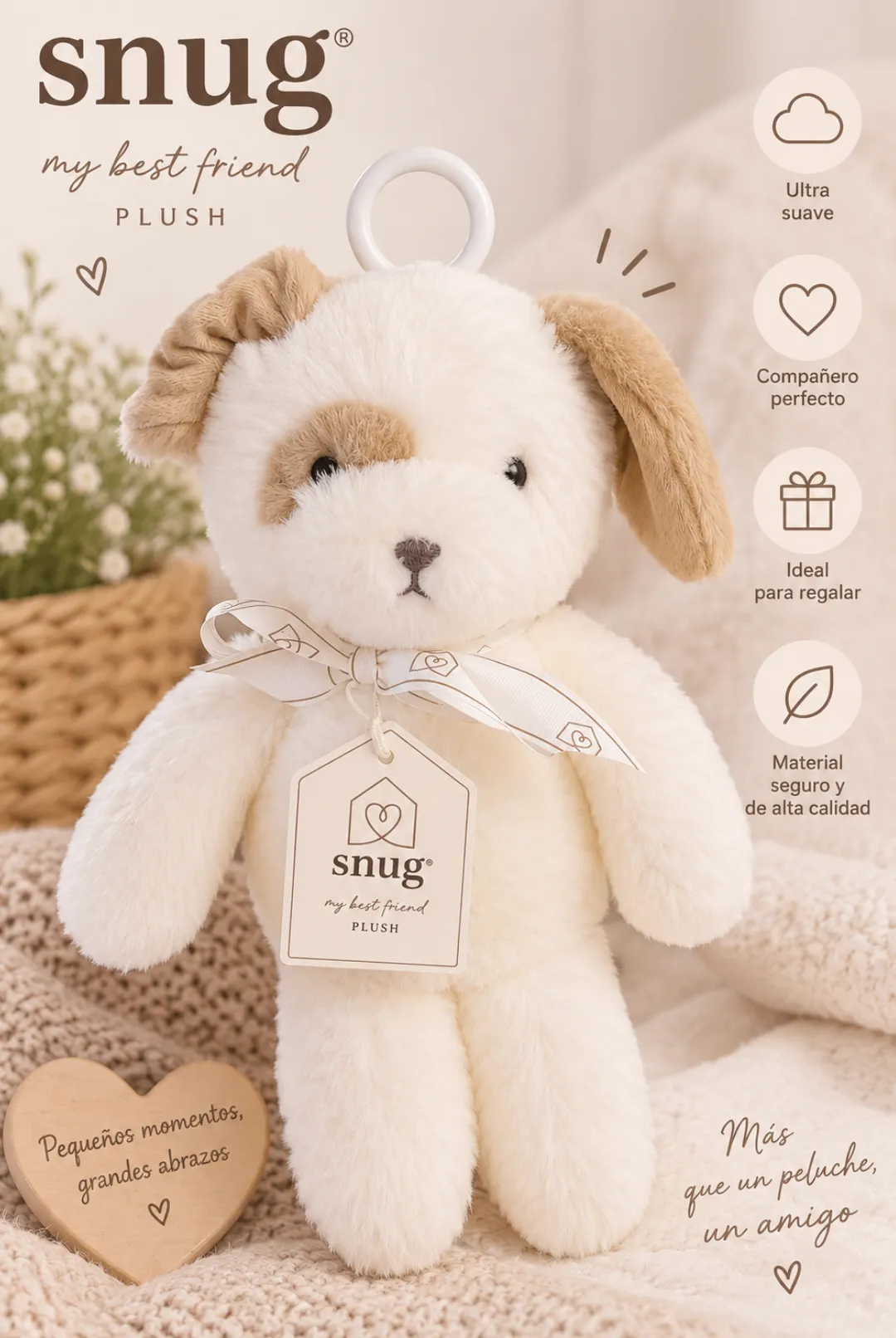 Peluche Perrito apego 