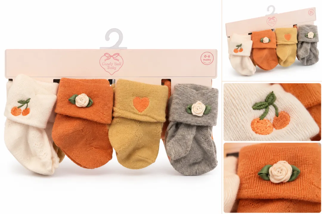 Medias X8 0-6 Meses