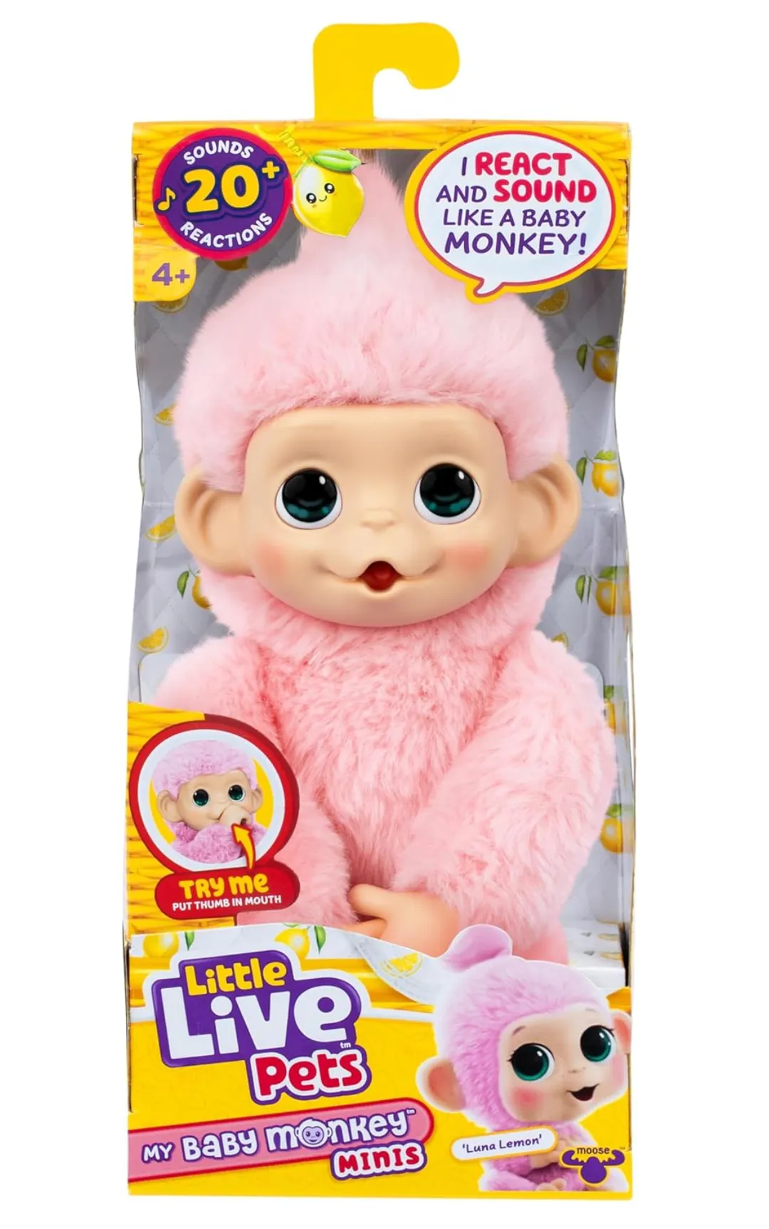 Little Live Pets Baby Monkey 