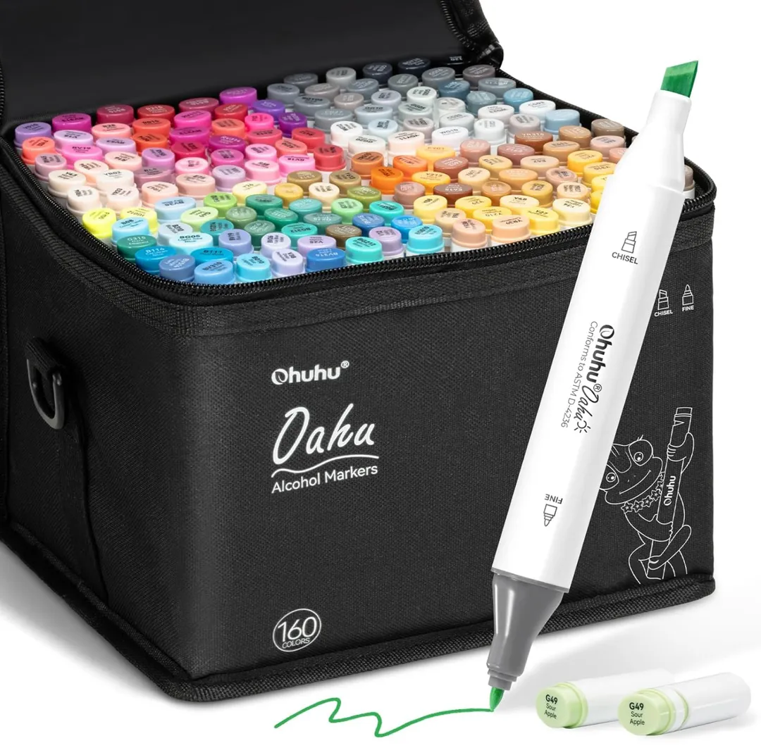 Marcadores Ohuhu X160