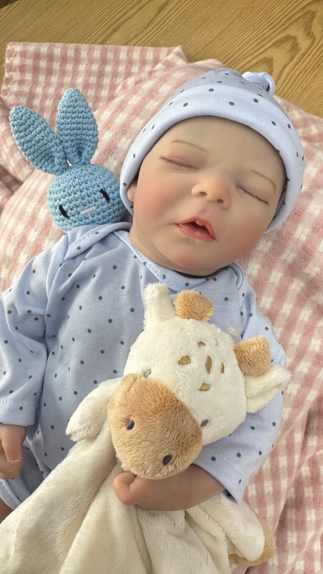 Bebe Reborn Miguel Azul