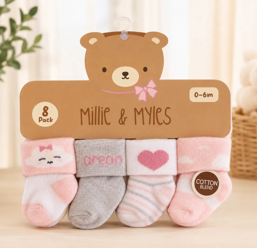 Set De Medias 0-6 Meses