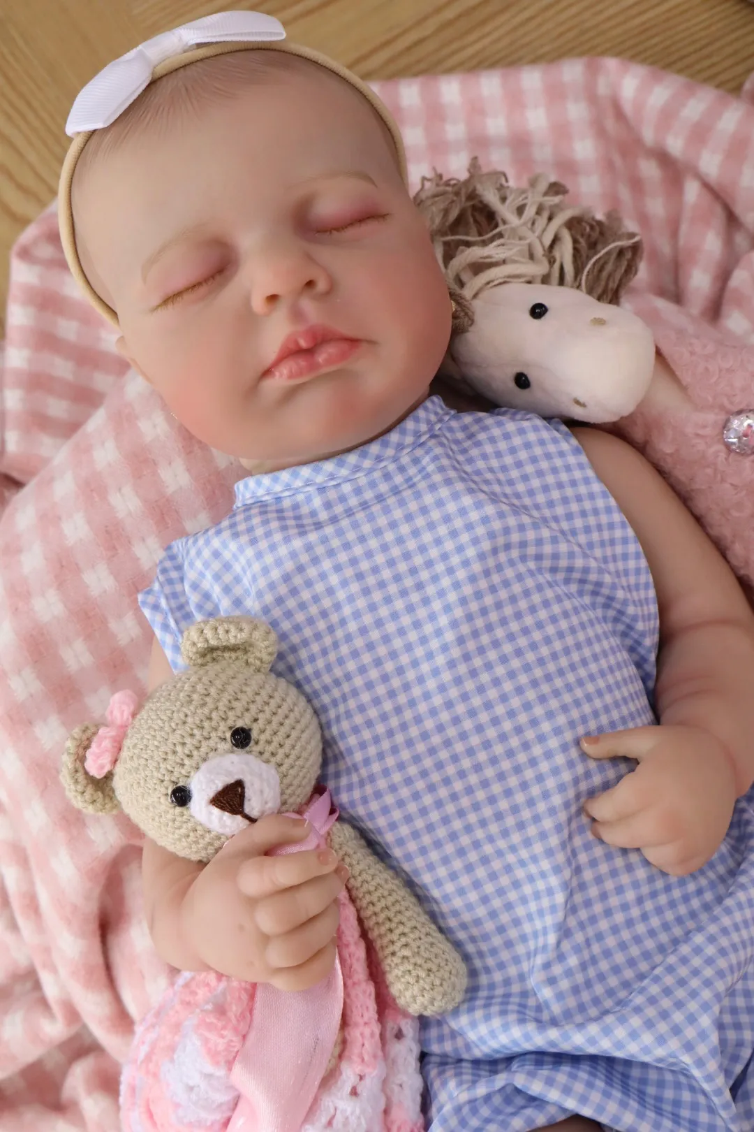 Bebe Reborn Ginny Ropa Azul