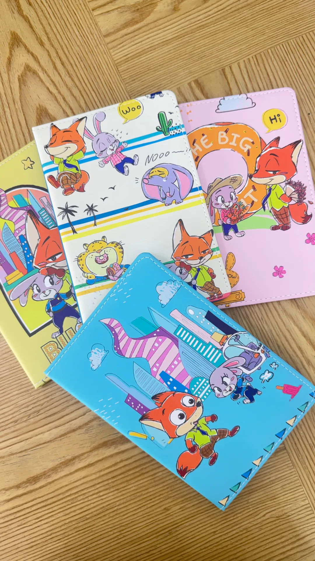 Cuaderno Zootopia 