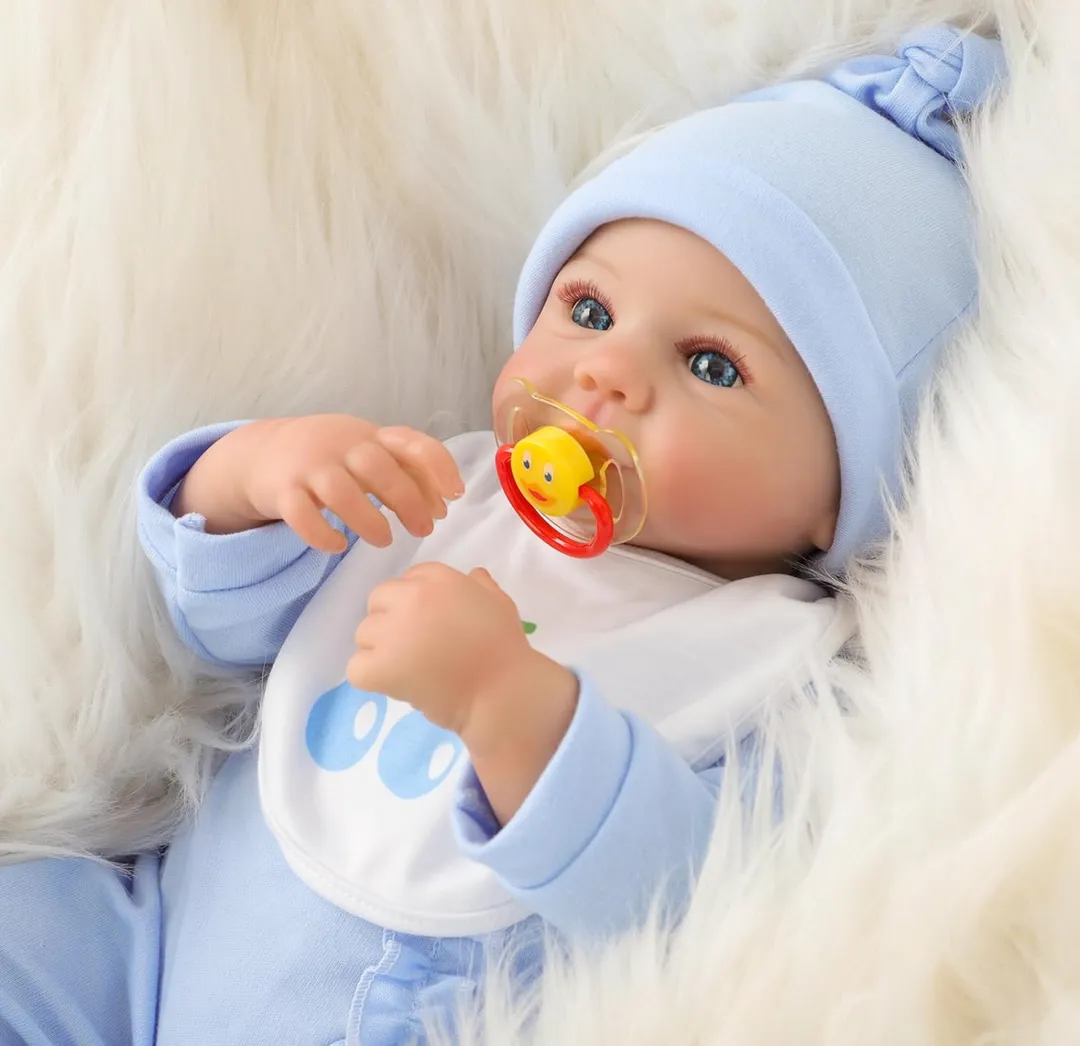 Bebe Reborn Isaac Azul