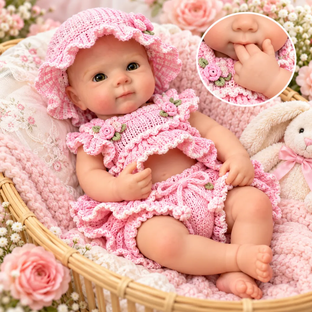 Bebe Reborn Mia Rosada Platino