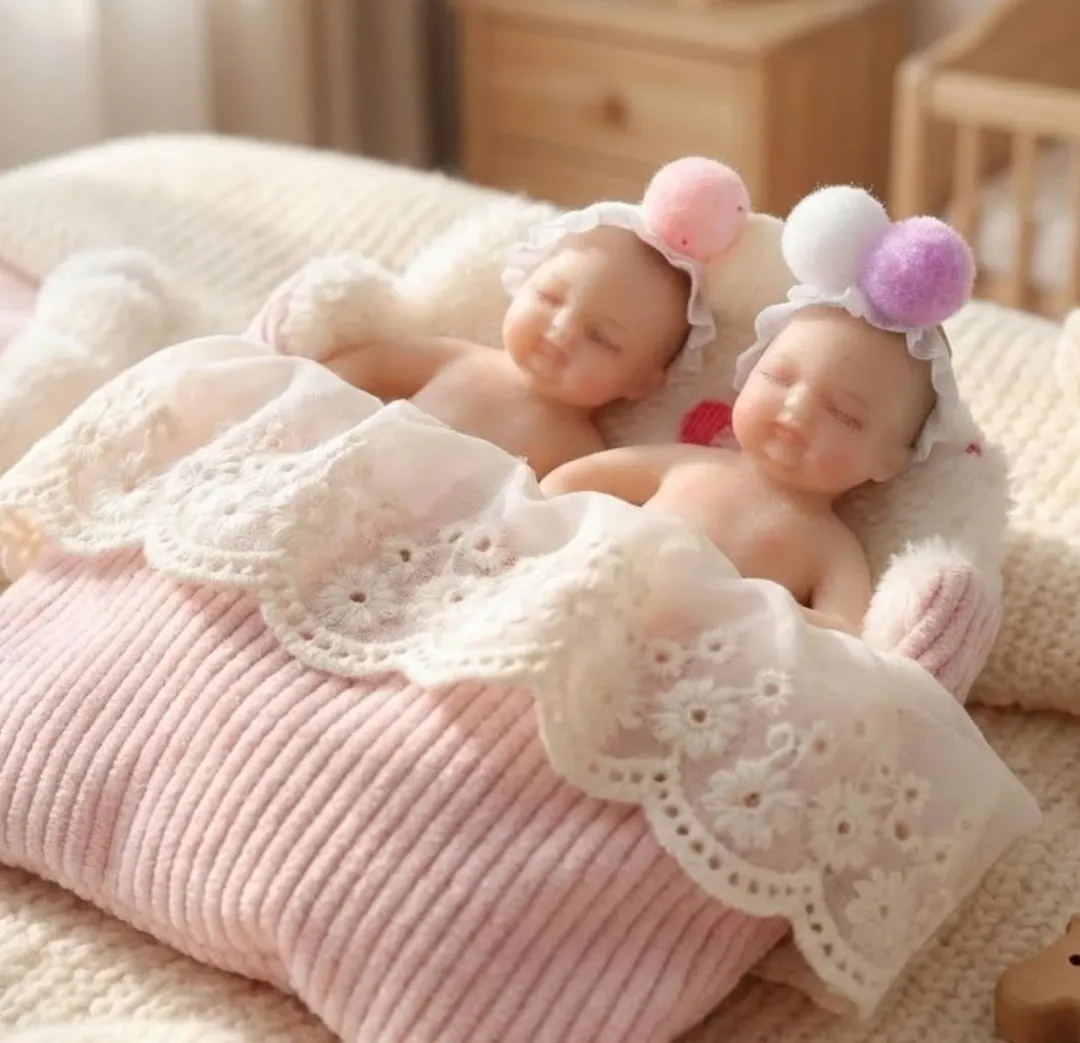 Mini Bebé Reborn Gemelas 
