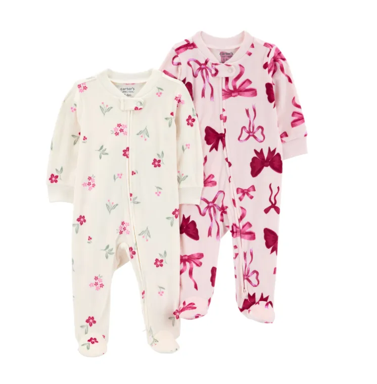 Duo Pijamas Flores Carters 