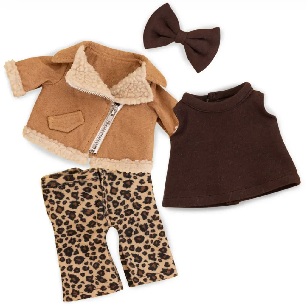 Conjunto Lucky Doggy Leopardo
