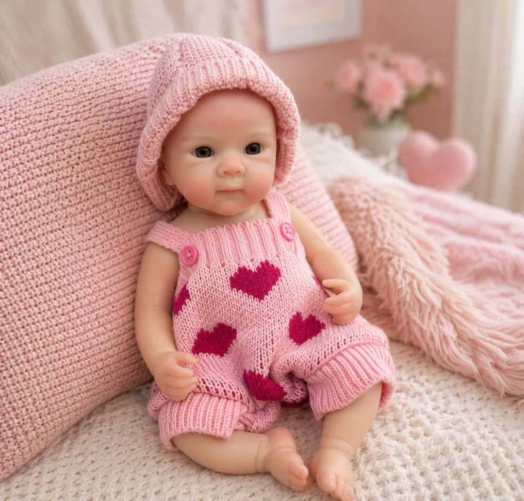 Bebe Reborn Mia Corazones Platino