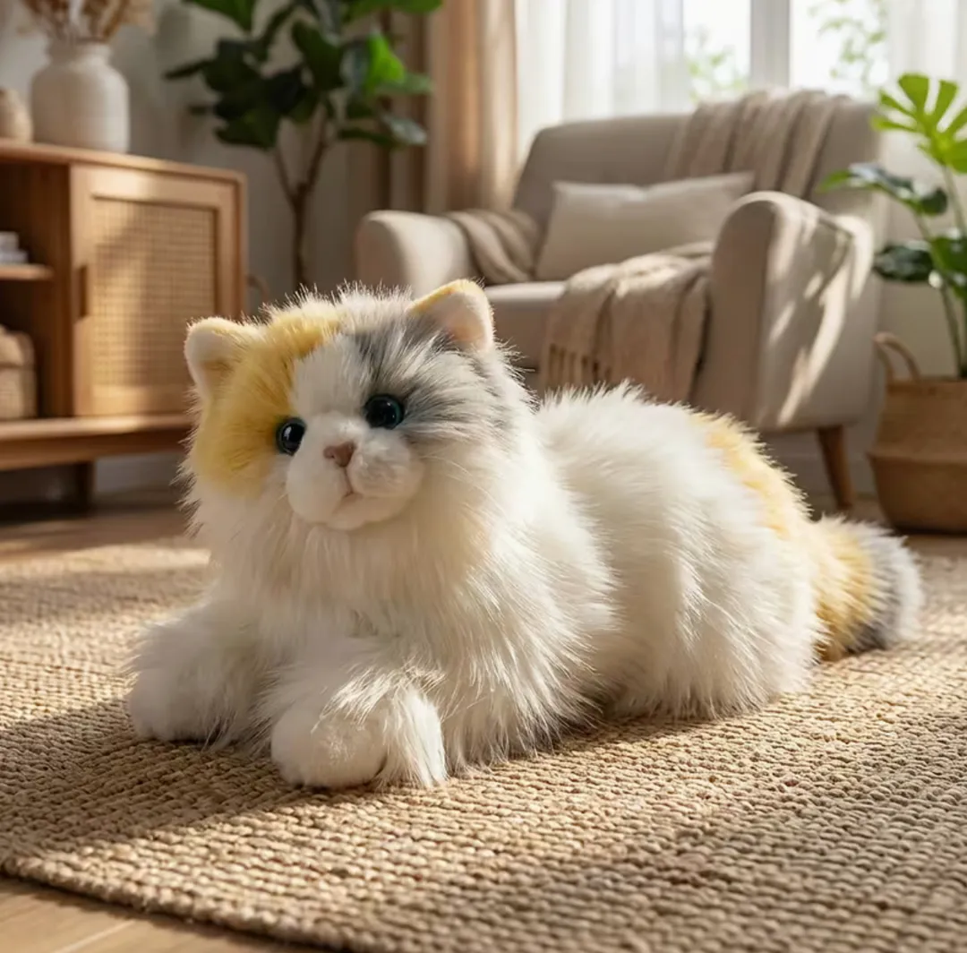 Peluche Gato Amarillo