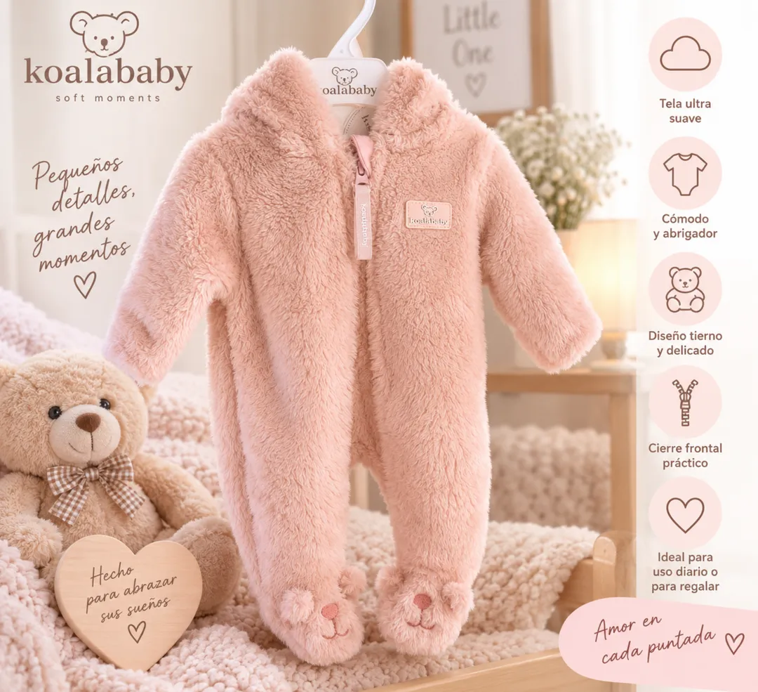 Pijama Peluda Osito
