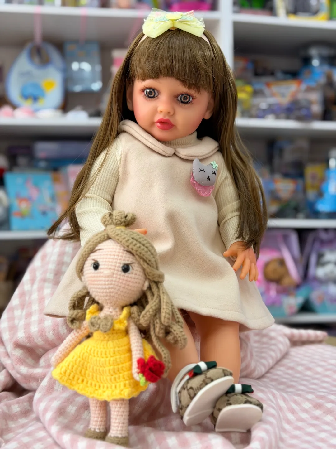 Bebe Reborn Luisa Cabello Largo 