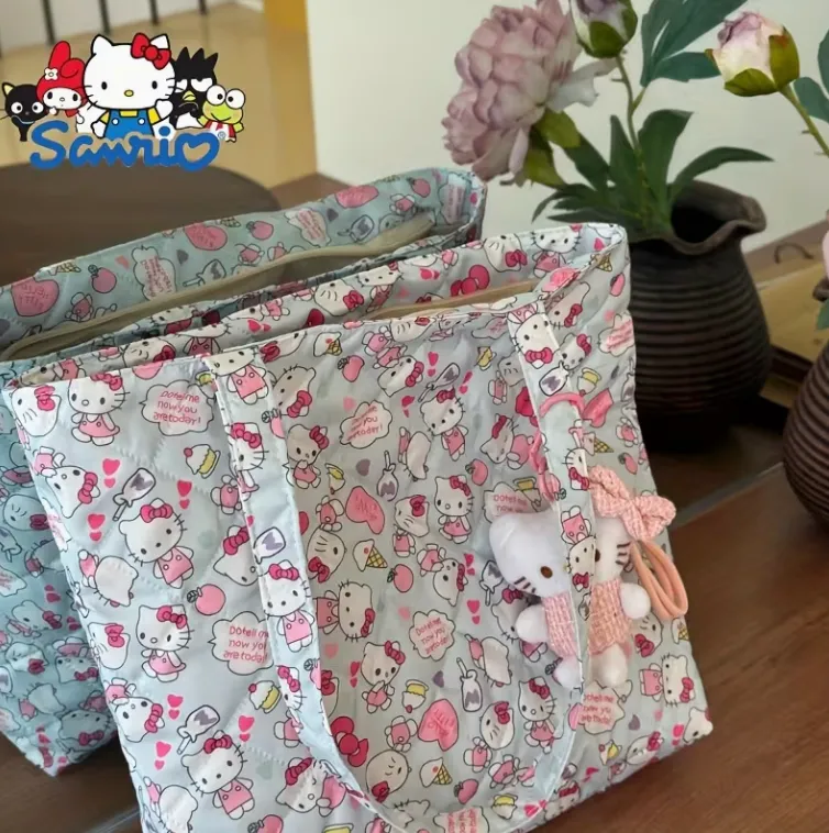 Pañalera Hello Kitty Azul