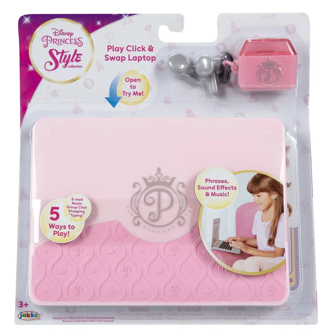 Disney Princess Style Collection Laptop con audifonos 