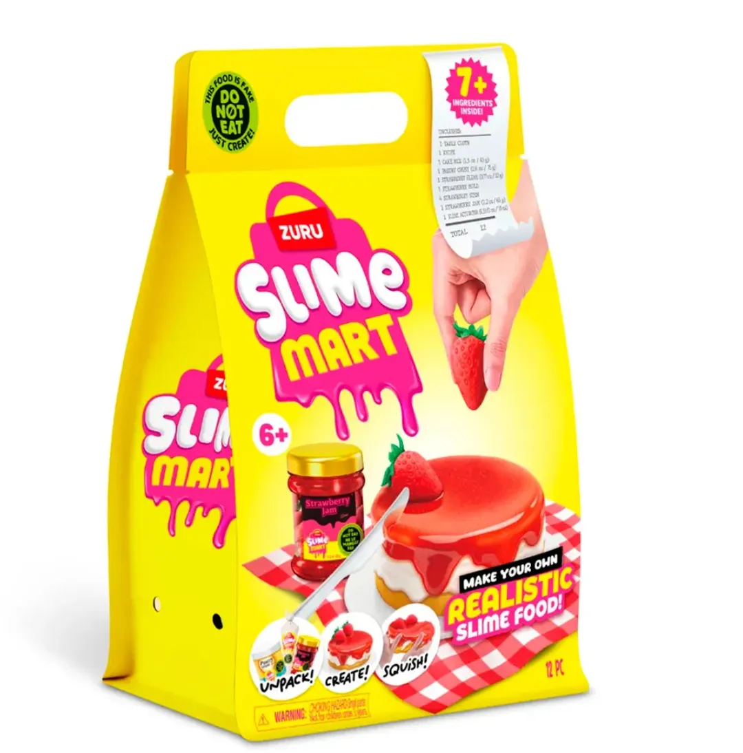 Slime Mart Bolsa Compras Cheesecake Fresa 