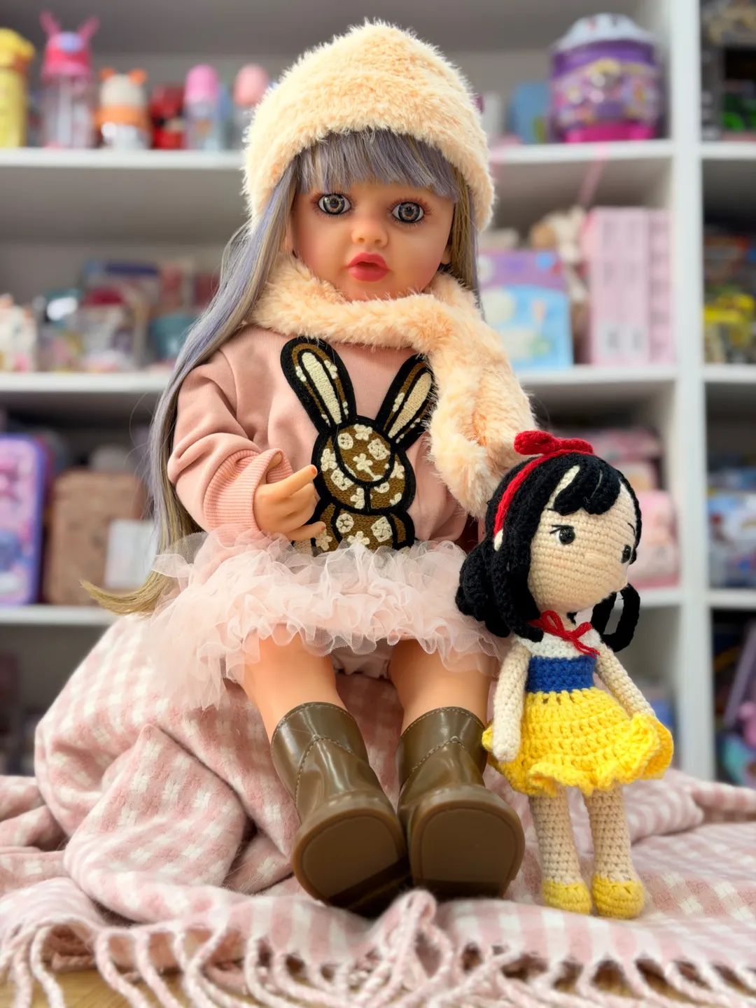 Bebe Reborn Alexa Cabello Largo