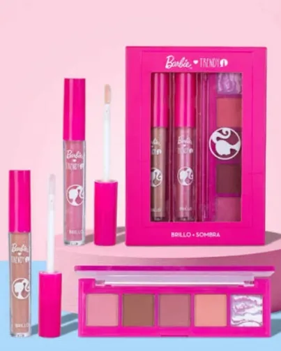 kit Brillo + Sombras BARBIE TRENDY