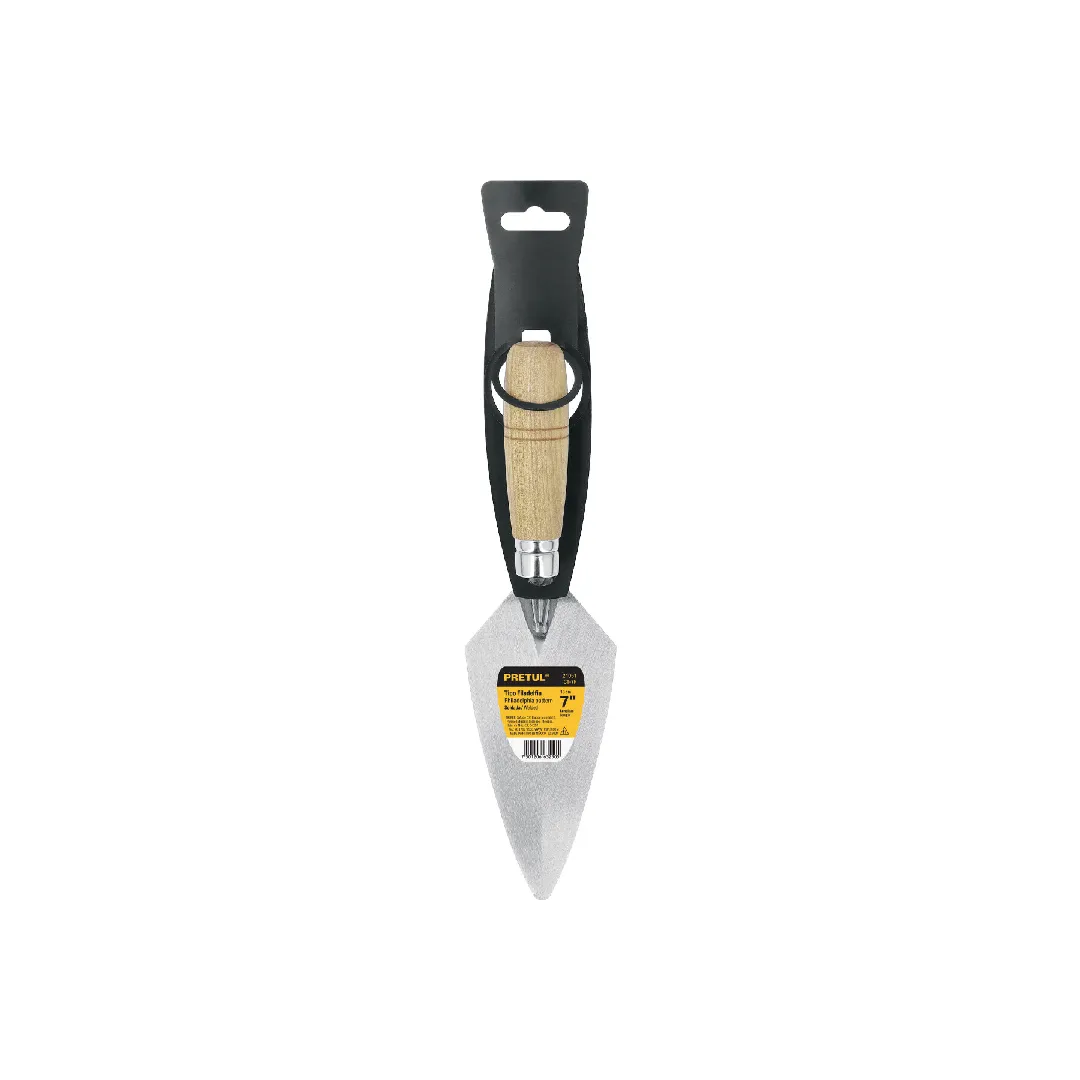 Cuchara para albañil 7" tipo Filadelfia, PRETUL