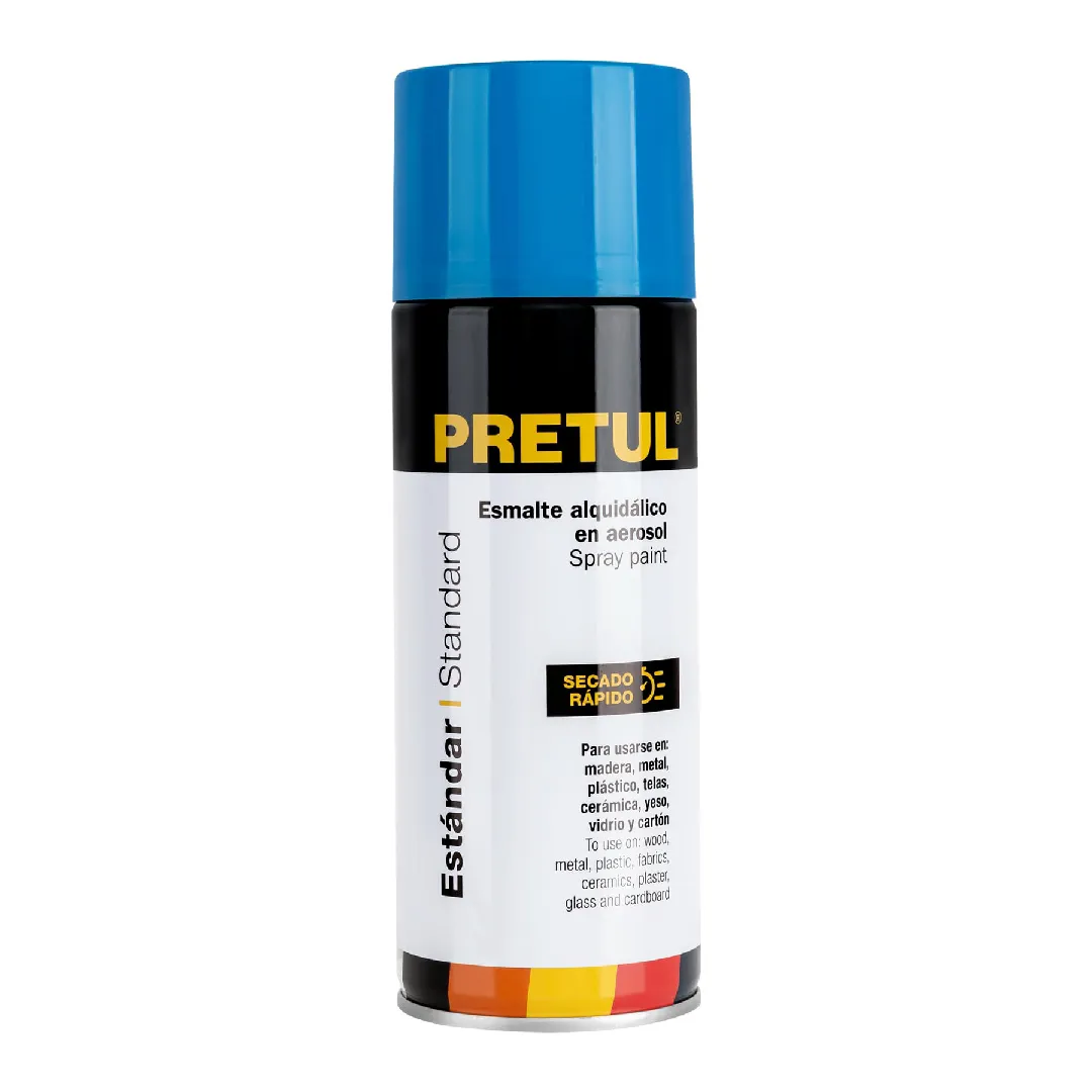 Pintura en aerosol, AZUL HOLANDÉS, 400 ml, PRETUL