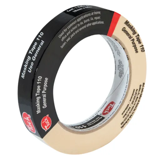Cinta masking de 18 mm x 50 m (3/4"), TUCK