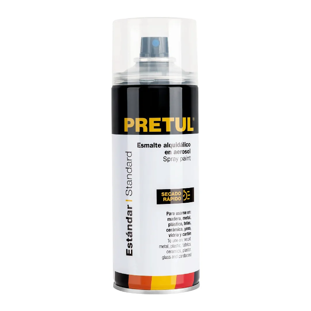 Pintura en aerosol, TRANSPARENTE, 400 ml, PRETUL