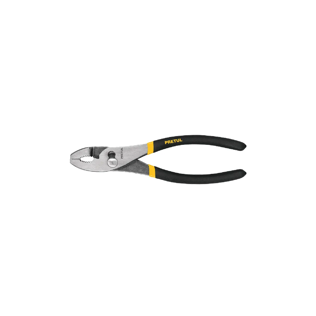 Pinza de chofer 8" mango de vinil, a granel, PRETUL