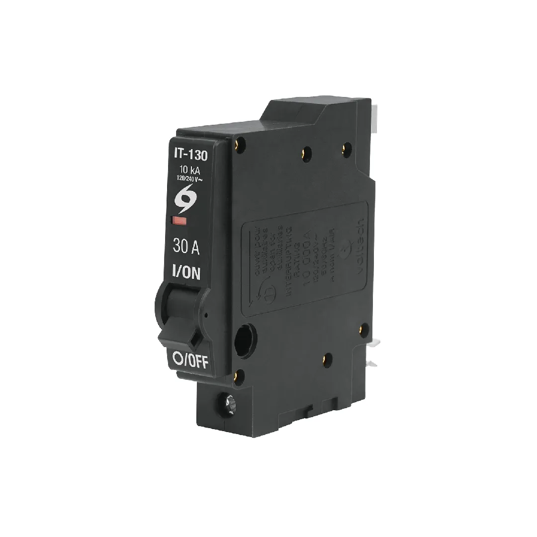 Interruptor (pastilla o breaker de luz) de 1 polo 30A, enchufable, a granel, VOLTECK