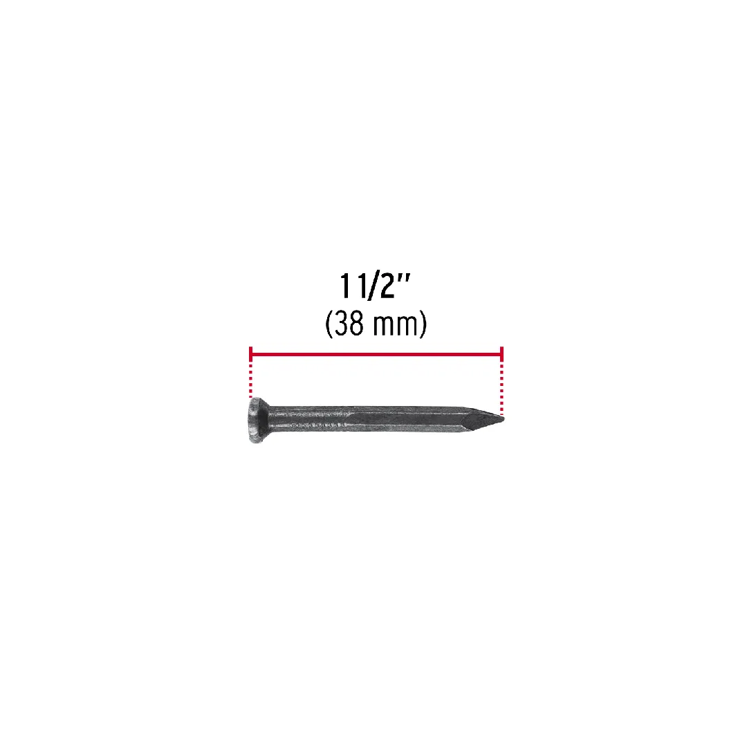 Clavo para concreto, 1 1/2", FIERO