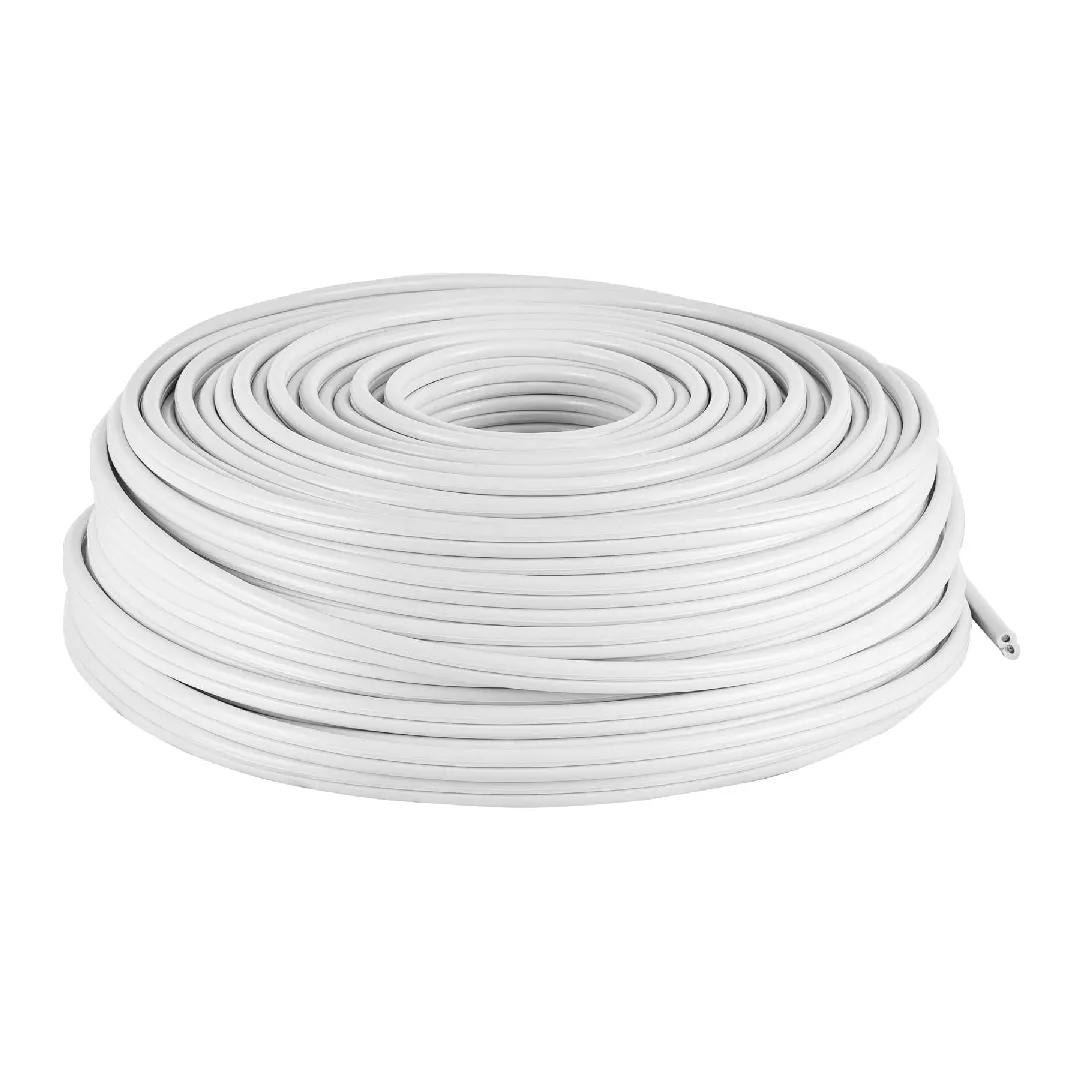 Cable #14 de 2 polos, BLANCO, VOLTECK