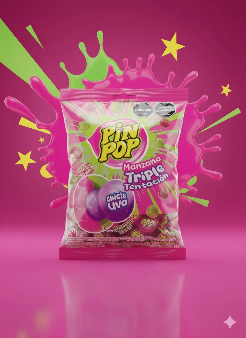 PIN POP MANZANA X 24