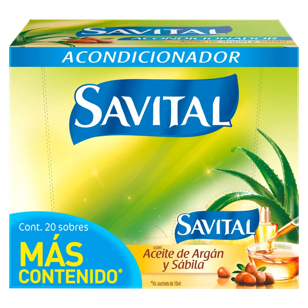 SAVITAL ACONDICIIONADOR X 20