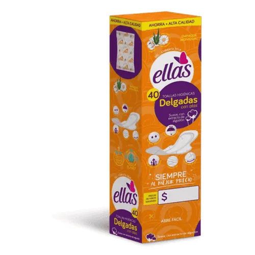 ELLAS DELGADA X40 (NARANJA)