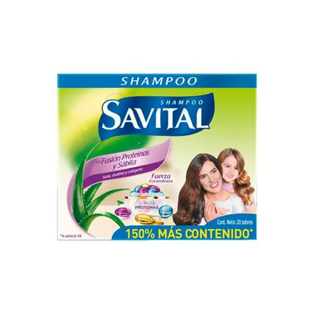 SAVITAL SHAMP FUSION X20