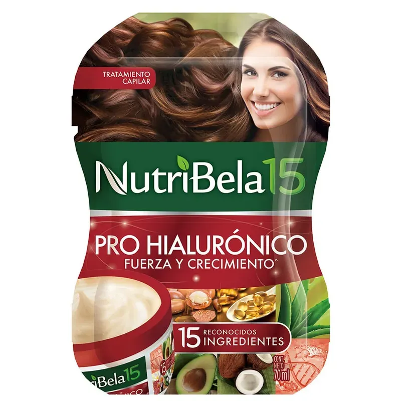 NUTRIBELA TRAT PROHIALURONICO (ROJO) X12