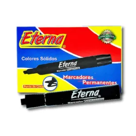 MARCADOR PERMANENTE ETERNA NEGRO