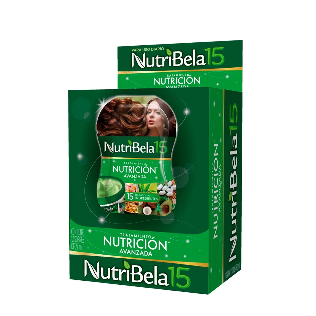 NUTRIBELA TRAT NUTRICION (VERDE) X12