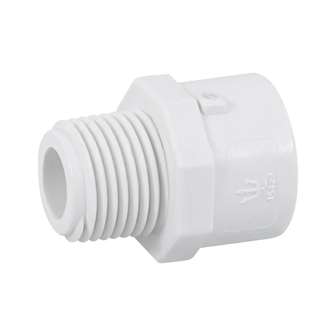ADATADOR MACHO PVC