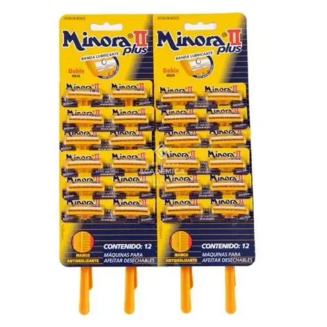 MINORA PRESTOBARBA X 12