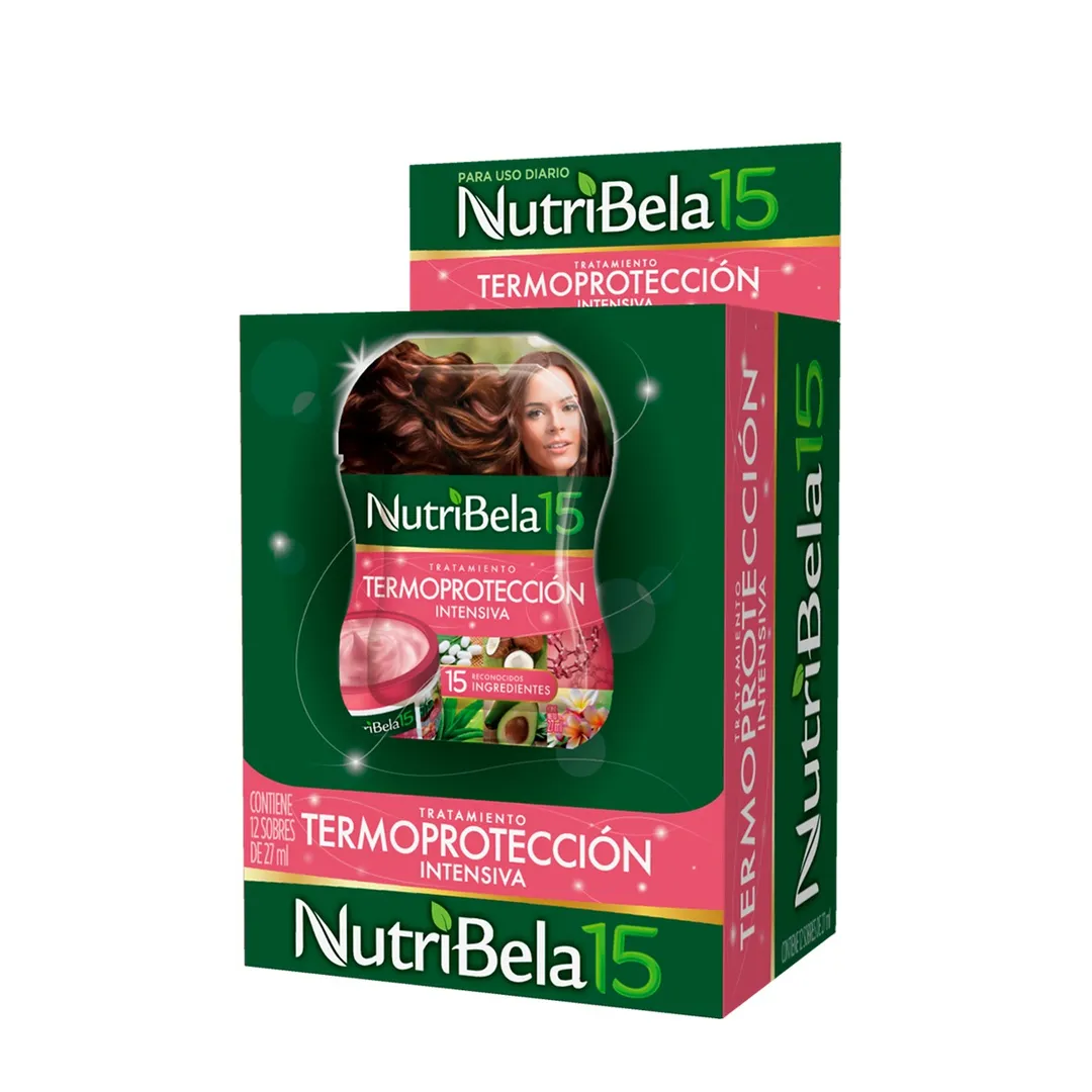NUTRIBELA TRAT TERMOPROTECCION (ROSADO) X12