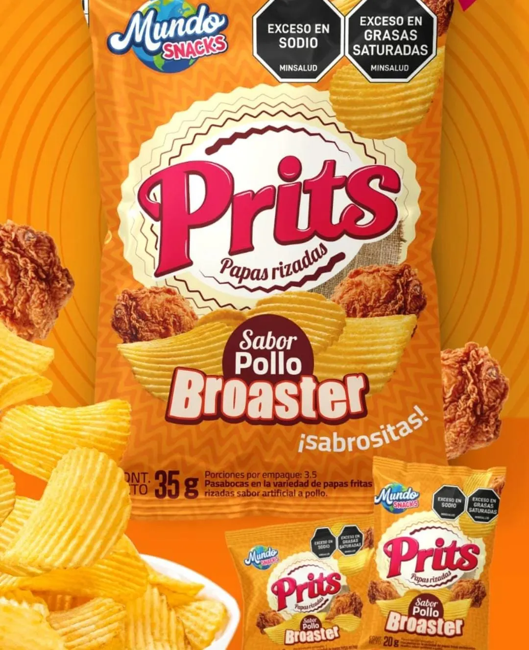 PAPA PRIST POLLO X12