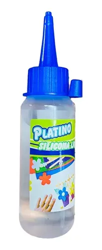 SILICONA LIQUIDA PLATINO (ESCOLAR)