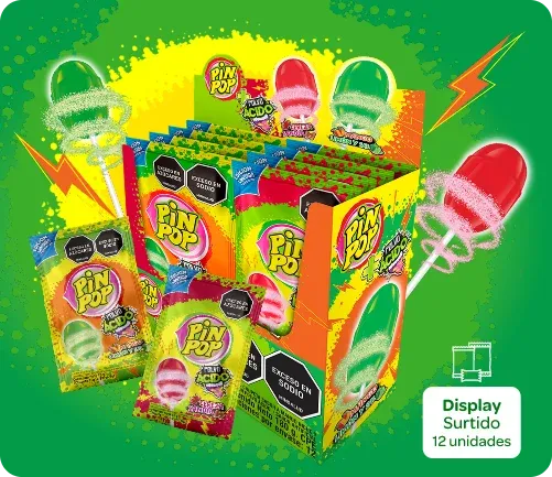PIN POP POLVO ACIDO X12