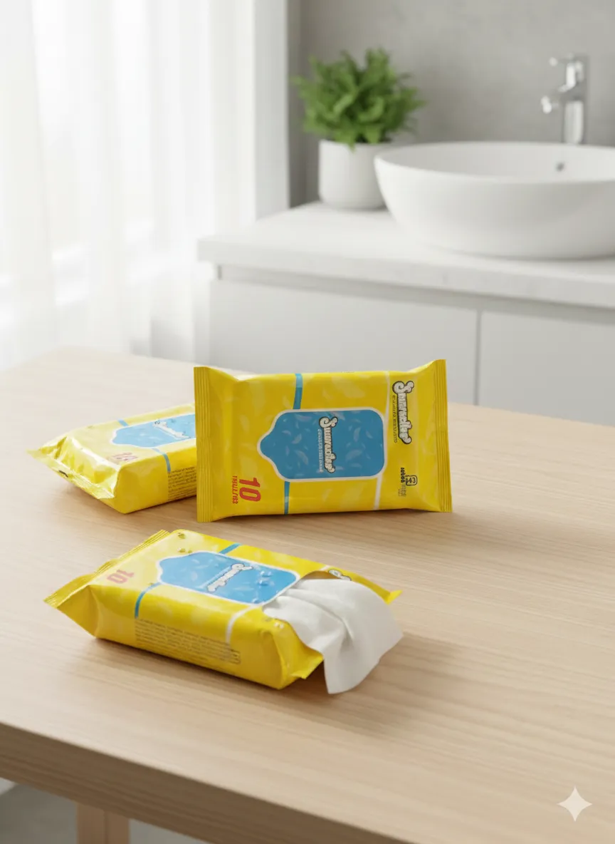 Pañitos húmedos x10