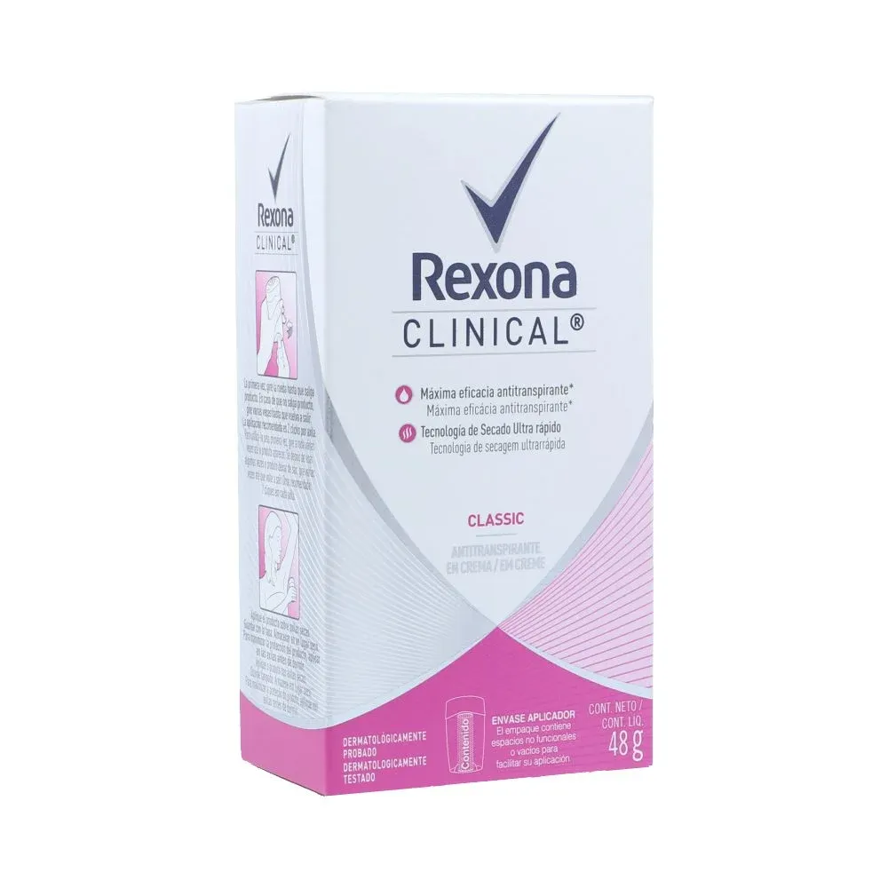 REXONA CLINICAL CR MUJER X20