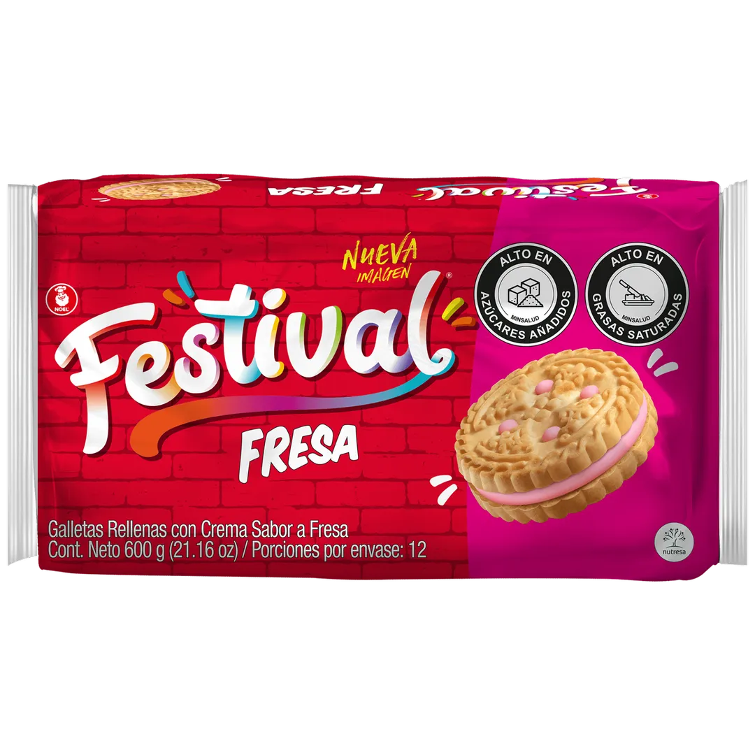 FESTIVAL FRESA 12X6