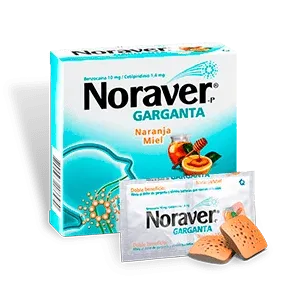 NORAVER GARGANTA NAR/MIEL X 12