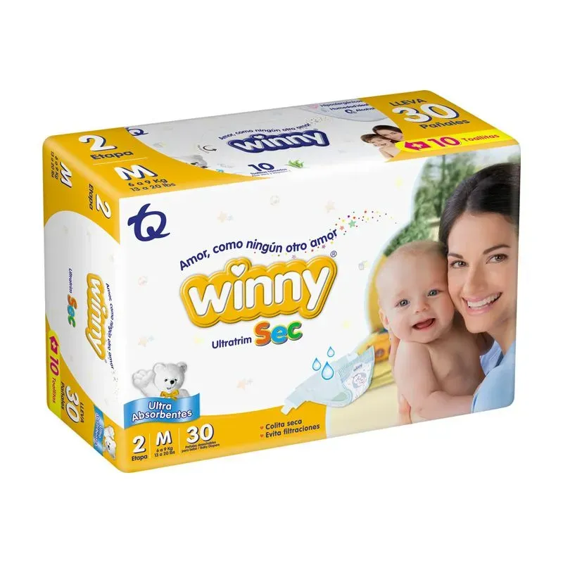 PAÑAL ETAPA WINNY ETP2 X30